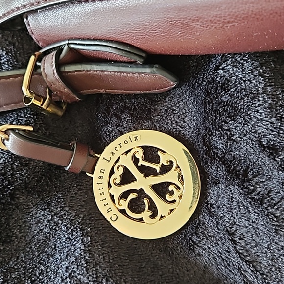 Purple Christian Lacroix purse - Picture 2 of 6